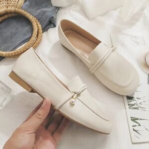 Faux Leather  Flats